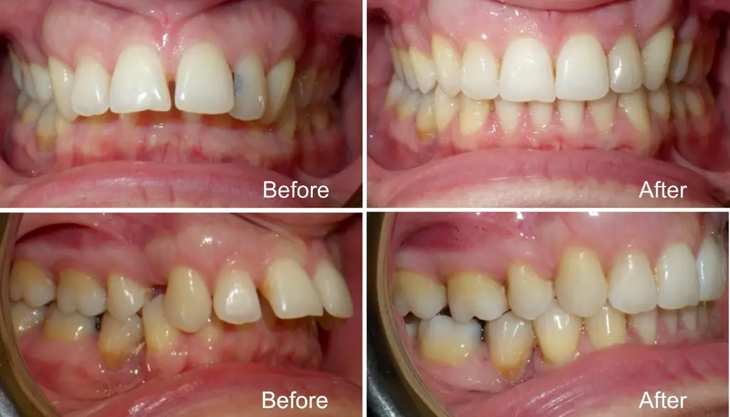 overjet invisalign correction